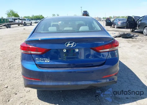 2018 Hyundai Elantra Se from USA, damaged, VIN 5NPD74LF6JH287837